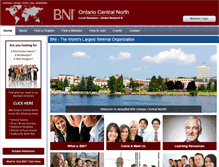 Tablet Screenshot of bni-ocn.com